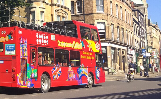 double buses on the road of london