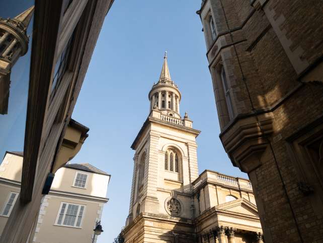 walking tour of oxford map