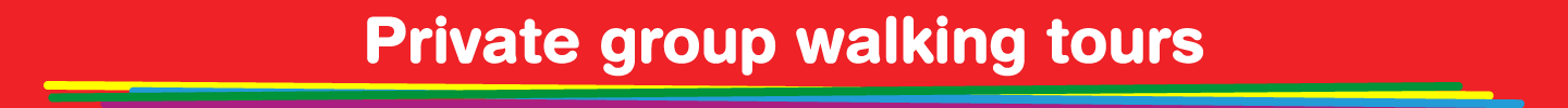 Private group walking tours