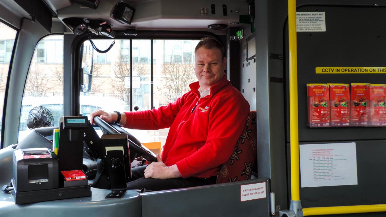 City Sightseeing bus driver